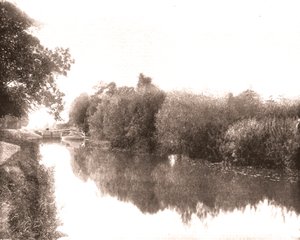 Sonning Lock, Reading, Berkshire, 1894. autorstwa Unbekannt