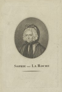 Sophie von La Roche, z domu Gutermann von Gutershofen 1730-1807, ok. 1930 r. 1800 autorstwa Unbekannt