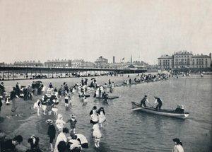 Southport – molo i jezioro południowe, 1895 autorstwa Unbekannt