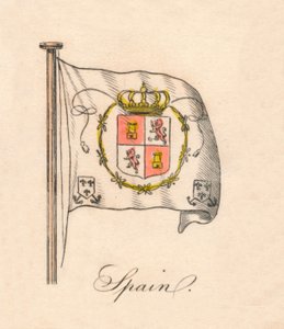 Hiszpania, 1838 autorstwa Unbekannt