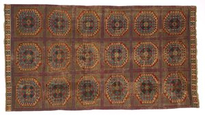 Dywan Hiszpański z Wzorem Tureckim, ok. 1900 r. 1450-1500. autorstwa Unbekannt