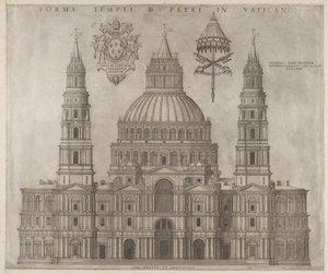 Zwierciadło świetności rzymskiej: św. Piotra, 1547. autorstwa Unbekannt