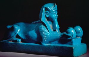 Sfinks Amenhotepa III, XV-XIV wiek pne autorstwa Unbekannt