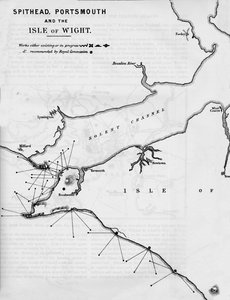 Spithead, Portsmouth i Isle of Wight, 1884 autorstwa Unbekannt