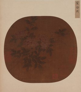 Spray róż, dynastia Ming, 1368-1644. autorstwa Unbekannt