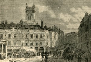 Kościół św. Andrzeja ze Snow Hill, 1850 r., ok. 1872 r. autorstwa Unbekannt