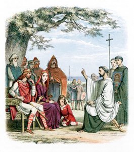 Św. Augustyn z Canterbury d604 autorstwa Unbekannt