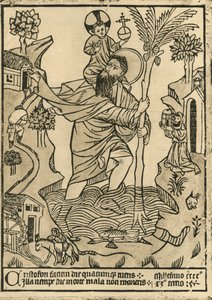 Św. Krzysztofa. 1423, 1915. autorstwa Unbekannt