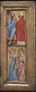 św. Krzysztof i św. Erazm, św. 1424. autorstwa Unbekannt