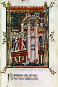Św. Denis u bram Paryża, 1317 autorstwa Unbekannt