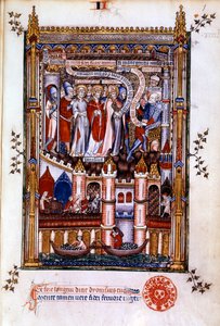 St Denis przed Sisinnius, 1317 autorstwa Unbekannt