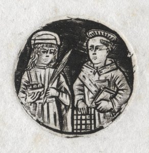 Św. Wawrzyńca i Św. 1487. autorstwa Unbekannt