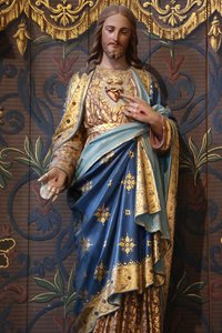 Kościół katolicki św. Leonarda, Honfleur, Francja autorstwa Unbekannt
