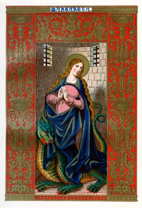 Św. Małgorzata, 1886 r. autorstwa Unbekannt