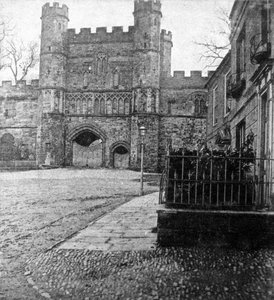 Opactwo St Martins, Battle, East Sussex, początek XX wieku autorstwa Unbekannt