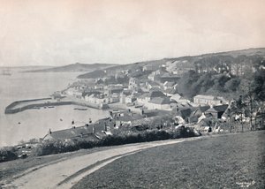St. Mawes – Pokazuje port i zamek, 1895 autorstwa Unbekannt