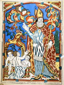 Św. Mikołaj, XIX w. autorstwa Unbekannt