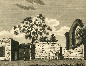 Kaplica St. Pancrace w Canterbury, ok. 1786. autorstwa Unbekannt