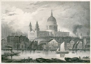 Katedra św. Pawła w Londynie, 1850 autorstwa Unbekannt