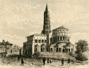 Św. Sernin, Tuluza, 1890. autorstwa Unbekannt