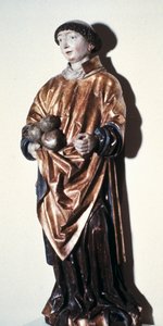 Św. Szczepan, austriacka rzeźba, 1480 autorstwa Unbekannt