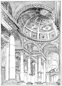 St Stephens Walbrook, 1899 autorstwa Unbekannt