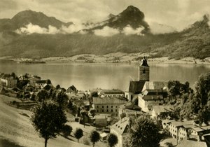 St Wolfgang im Salzkammergut, Górna Austria, ok. 1935. autorstwa Unbekannt