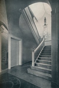 Schody i hol Finella autorstwa architekta Raymonda McGratha 1903-1977, 1930 autorstwa Unbekannt
