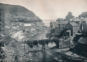 Staithes - Patrząc w stronę morza, 1895 autorstwa Unbekannt