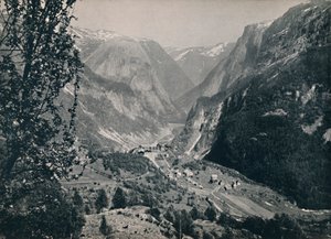 Stalheim i Nærödal, 1914. autorstwa Unbekannt