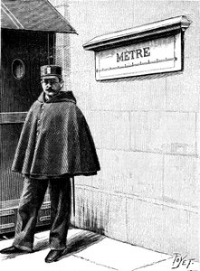 Standardowy miernik w Petit Luxembourg, Paryż, 1904 autorstwa Unbekannt