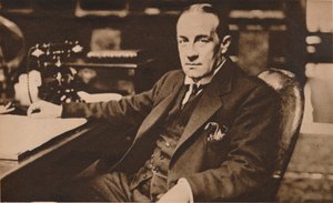 Stanley Baldwin, nowo wybrany premier Wielkiej Brytanii, maj 1923 1935. autorstwa Unbekannt