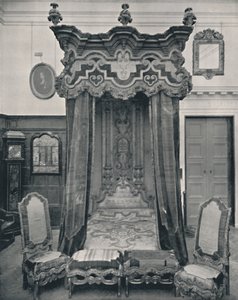 Łóżko państwowe, angielski, c.1708, 1928 autorstwa Unbekannt