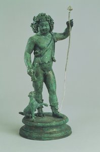 Statuetka Bachusa, Pompeje autorstwa Unbekannt
