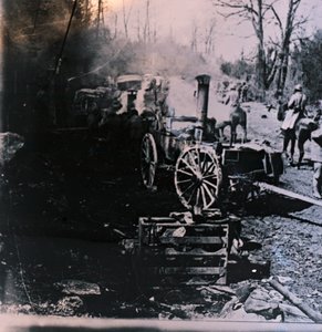 Lokomotywa parowa, c1914-c1918 autorstwa Unbekannt