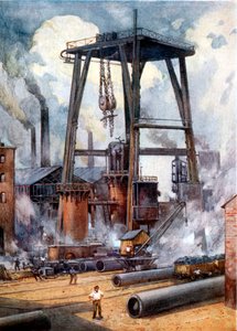 Huta ok.1925 autorstwa Unbekannt