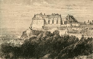 Zamek Stirling, 1890. autorstwa Unbekannt
