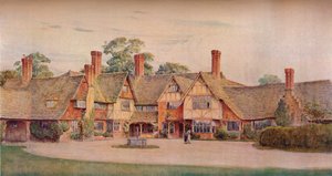 Stoke Barn, Fulmer, Bucks. Gerald Unsworth i Inigo Triggs, Architekci, 1914 autorstwa Unbekannt