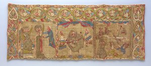 Ukradł z męczeńską śmiercią św. Katarzyny, niemiecki, ca. 1200. autorstwa Unbekannt