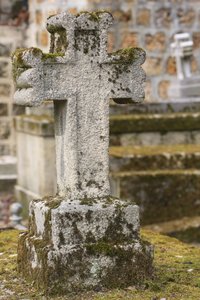 Kamienny krzyż, Paryż, Francja autorstwa Unbekannt
