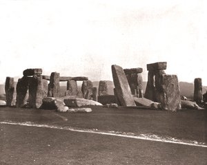 Stonehenge, Równina Salisbury, Wiltshire, 1894. autorstwa Unbekannt
