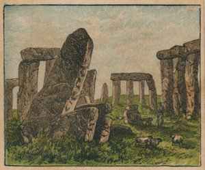 Stonehenge, ok. 1910. autorstwa Unbekannt