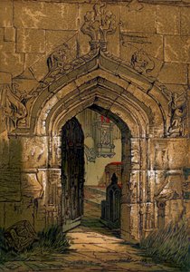 Kościół Stratford, Warwickshire, Anglia, 1845 autorstwa Unbekannt