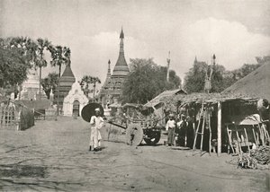 Scena uliczna, Bhamo, 1900. autorstwa Unbekannt