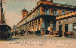 Scena uliczna, Hawana, Kuba, c1910 autorstwa Unbekannt