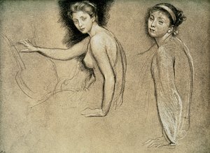 Studium, 1895 autorstwa Unbekannt