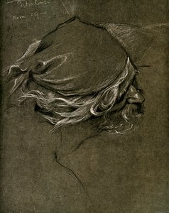 Studium dla The Sea Maiden, Herbert J Draper, 1899 autorstwa Unbekannt