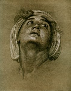 Studium głowy, 1901 autorstwa Unbekannt