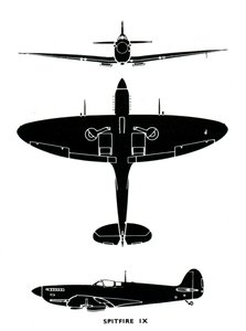 Supermarine Spitfire Mk IX, 1941 autorstwa Unbekannt