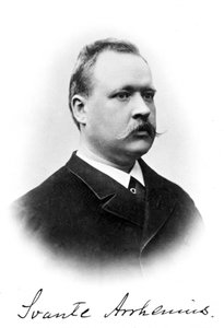 Svante Arrhenius 1859-1927, szwedzki fizyk i chemik autorstwa Unbekannt